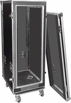Shockmount Rack Case-26RU high 30" Deep
